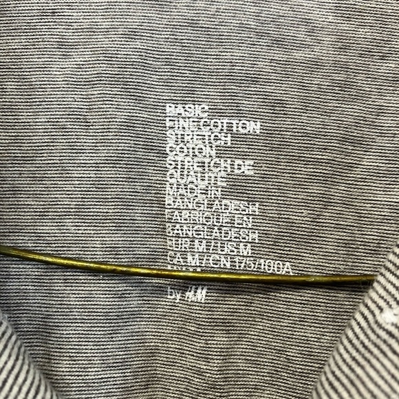 H&M Light Gray Polo Shirt - Picture 3 of 7